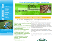 Desktop Screenshot of foundationsmontessori.net